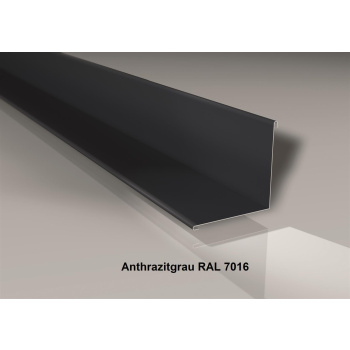 Innenecke | Stahl 0,5 mm | Beschichtung 25 µm | 115 x 115 x 2000 mm | RAL 7016 Anthrazitgrau