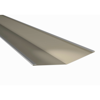 Kehlblech | Stahl 0,5 mm | Beschichtung 35 µm | 490 x 490 x 2000 mm | RAL 7024 Dunkelgrau