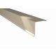 Pultabschluss | Stahl 0,5 mm | Beschichtung 25 µm | 85° | 200 x 250 mm | RAL9007 Graualuminium