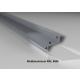 Sohlbank | Stahl 0,5 mm | Beschichtung 25 µm | 50 x 115 x 40 x 2000 mm | RAL 9006 Weißaluminium