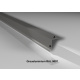 Traufblech | Stahl 0,5 mm | Beschichtung 25 µm | 90° | 80 x 30 mm | RAL 9007 Graualuminium