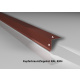 Traufblech | Stahl 0,5 mm | Beschichtung 60 µm | 95° | 160 x 100 mm | RAL 8004 Kupferbraun