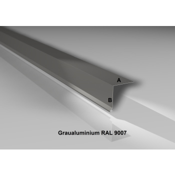 Alu-Traufblech | Aluminium 0,7 mm | Beschichtung 25...