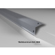 Alu-Traufblech | Aluminium 0,7 mm | Beschichtung 25 µm | 100° | 80 x 30 mm | RAL 9006 Weißaluminium