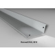 Wandanschluss | Stahl 0,5 mm | Beschichtung 25 µm | 100° | 160 x 115 mm | RAL 9010 Reinweiß