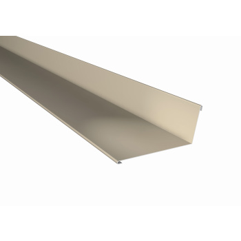 Wandanschluss | Stahl 0,5 mm | Beschichtung 80 &micro;m
