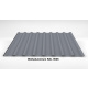 Trapezblech Dach 20/138 | Profilblech | Stahl | Beschichtung 25 µm | 0,5 mm | RAL 9006 Weißaluminium