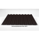 Trapezblech Dach 20/138 | Profilblech | Stahl | Beschichtung 25 µm | 0,63 mm | RAL 8017 Schokoladenbraun