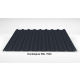 Trapezblech Dach 20/138 | Profilblech | Stahl | Beschichtung 35 µm | Stärke 0,5 mm | RAL 7024 Dunkelgrau mit 1000 g/m² Antikondensvlies