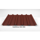 Trapezblech Dach 35/207 | Profilblech | Stahl | Beschichtung 80 µm | Stärke 0,5 mm | RAL 8004 Kupferbraun mit 2400 g/m²r Antikondensvlies (Soundcontrol)