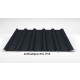 Trapezblech Dach 35/207 | Profilblech | Stahl | Beschichtung 25 µm | 0,75 mm | RAL 7016 Anthrazitgrau mit 1000 g/m² Antikondensvlies