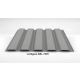 Trapezblech Wand 35/207 | Profilblech | Stahl | Beschichtung 25 µm | 0,5 mm RAL 7035 Lichtgrau