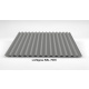 Wellblech Wand 76/18 | Profilblech | Stahl | Beschichtung 25 µm | Stärke 0,5 mm | RAL 7035 Lichtgrau