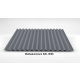 Wellblech Wand 76/18 | Profilblech | Stahl | Beschichtung 25 µm | Stärke 0,5 mm | RAL 9006 Weißaluminium