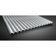 Wellblech Wand 76/18 | Profilblech | Stahl | Beschichtung 25 µm | 0,63 mm | RAL 9002 Grauweiß