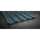 Alu-Trapezblech Dach 35/207 | Profilblech | Aluminium | Beschichtung 25 µm | Stärke 0,7 mm | RAL 8012 Rotbraun ohne Antikondensvlies