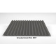 Alu-Wellblech Dach 76/18 | Profilblech | Aluminium | Beschichtung 25 µm | Stärke 0,7 mm | RAL 9007 Graualuminium
