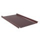 Trapezblech Dach 33/500 | Stehfalzblech | Stahl | Beschichtung 35 µm | Stärke 0,5 mm | ohne Prägung | RAL 3009 Rot