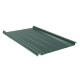 Trapezblech Dach 33/500 | Stehfalzblech | Stahl | Beschichtung 60 µm | Stärke 0,5 mm | mit Prägung | RAL 6005 Moosgrün