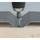 Edelstahlschrauben 4,5x22 mm | für Kantteile & Überlappungen | 14 mm EPDM Dichtung | mit Bohrspitze | RAL 7016 Anthrazitgrau