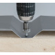 Edelstahlschrauben 4,5x22 mm | für Kantteile & Überlappungen | 14 mm EPDM Dichtung | mit Bohrspitze | RAL 7016 Anthrazitgrau