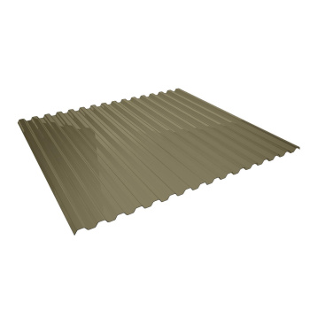 PVC Spundwandplatte 70/18 | Bronze | 1,2 mm | 2500 mm
