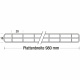 Sparpaket Polycarbonat Stegplatte | 16 mm | Glasklar | inkl. Zevener Sprosse & Zubehör