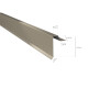 Alu-Ortgangwinkel für Profil 33/500 | Aluminium 0,7 mm | Beschichtung 25 µm | glatt | RAL 6005 Moosgrün