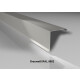 Ortgangwinkel 75x75 mm | Stahl 0,5 mm | Beschichtung 25 µm | glatt RAL 9002 Grauweiß