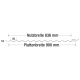 Sonderposten PVC Lichtplatte 76/18 | Sinus | PVC | Stärke 0,8 mm | Rauchgrau