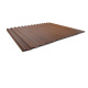 Wellblech Wand 76/18 | Profilblech | Stahl | Beschichtung Struktur Holzoptik | Stärke 0,5 mm