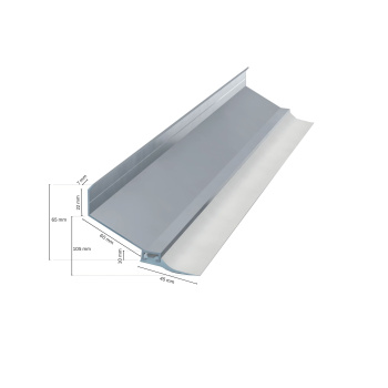 Wandanschluss WA65 | Aluminium | Ausladung 65 mm | inkl. Dichtungen | pressblank