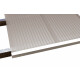 Polycarbonat Stegplatte 4-fach | 16 mm | Click Paneel | Eis-Effekt | Glashell | 4500 mm
