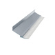 Wandanschluss WA65 | Aluminium | Ausladung 65 mm | inkl. Dichtungen | pressblank | Länge 6100 mm
