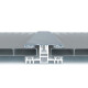Verlegeprofil Mendiger Thermo 70 mm Mitte 17-34 mm 3000 mm Pressblank
