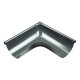 Rinnenaußenwinkel 90° für Plastal Metall Dachrinnen 125 mm Graphit