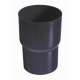 Fallrohrreduktion für Plastmo PVC Dachrinnen 110 mm -> 90 mm Graphit
