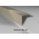 Außenecke | Beschichtung 25 µm | Stahl 0,5 mm | 115 x 115 mm glatt | RAL 1015 Hellelfenbein