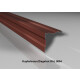 Außenecke | Beschichtung 80 µm | Stahl 0,5 mm | 150 x 150 mm gesickt | RAL 8004 Kupferbraun