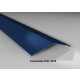 Firstblech flach 150° | Stahl 0,5 mm | Beschichtung 25 µm | 145 x 145 mm | RAL 5010 Enzianblau