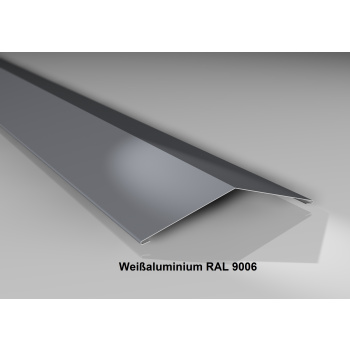 Alu-Firstblech flach 150° | Aluminium 0,7 mm |...